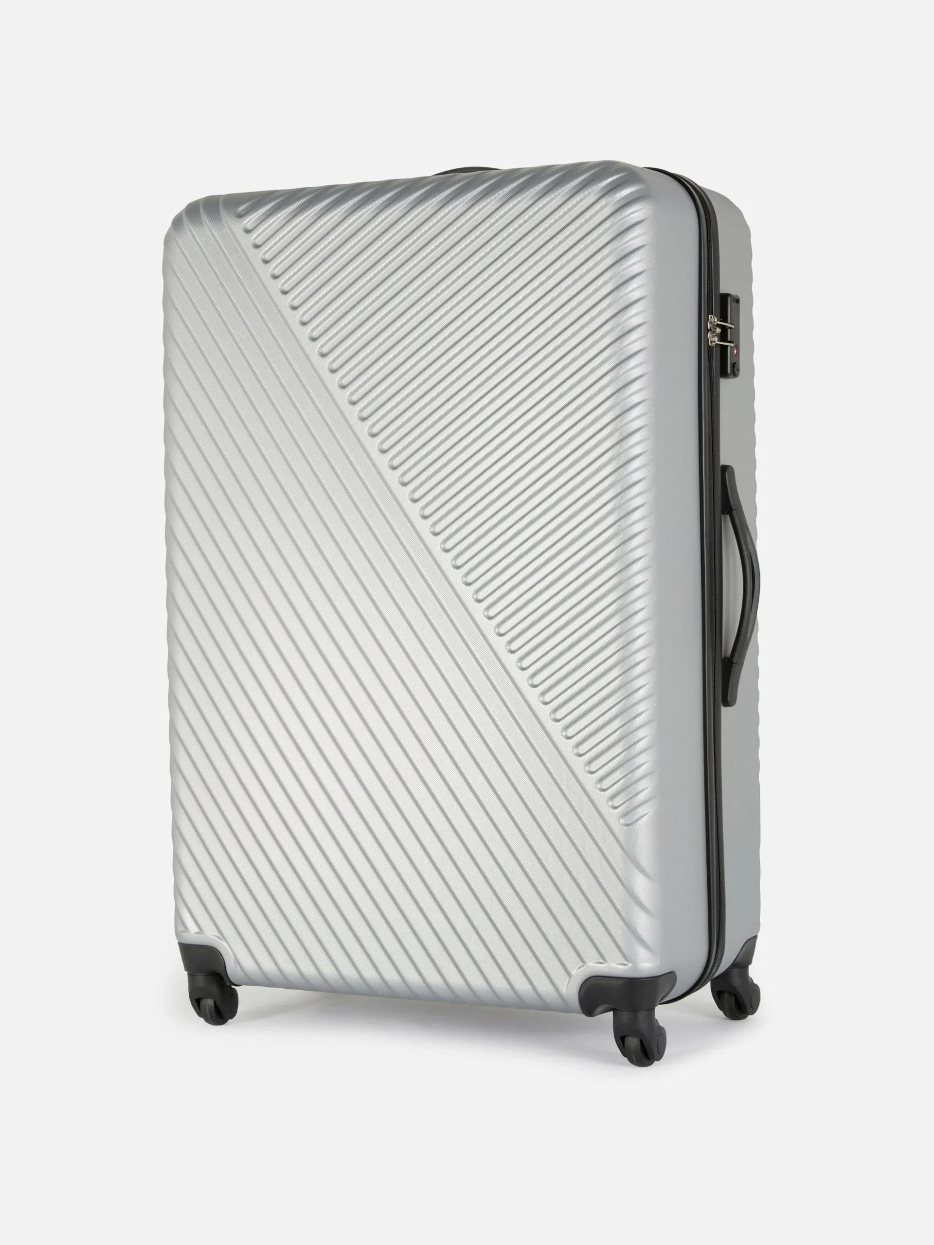 Primark Malas De Viagem E Bagagem^Mala Viagem Rígida Estriada 4 Rodas