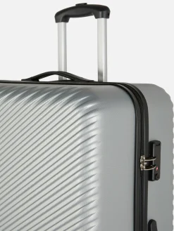 Primark Malas De Viagem E Bagagem^Mala Viagem Rígida Estriada 4 Rodas