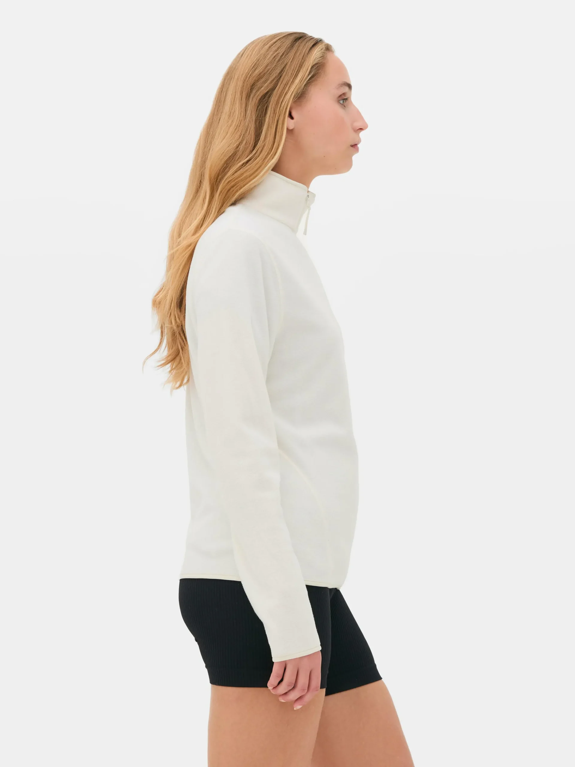 MULHER Primark Camisolas E Casacos De Malha^Malha Polar Meio-fecho