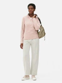 MULHER Primark Camisolas E Casacos De Malha^Malha Polar Meio-fecho