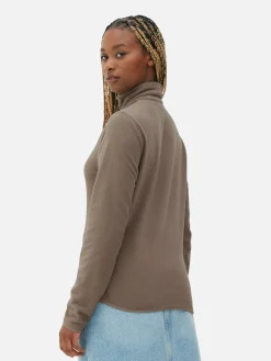 MULHER Primark Camisolas E Casacos De Malha^Malha Polar Meio-fecho