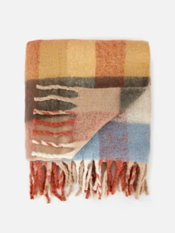 Primark Cobertores E Mantas^Manta Escovada Xadrez