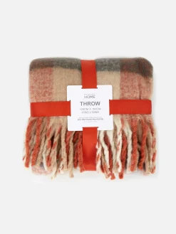 Primark Cobertores E Mantas^Manta Escovada Xadrez