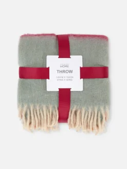 Primark Cobertores E Mantas^Manta Textura Escovada Padrão