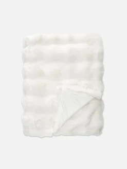 Primark Cobertores E Mantas^Manta Toque Suave Imitação Pelo