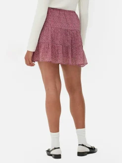 MULHER Primark Saias^Minissaia Camadas Coord. Chiffon