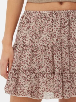 MULHER Primark Saias^Minissaia Chiffon Camadas