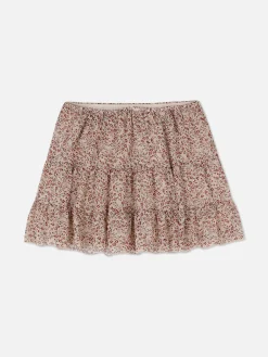 MULHER Primark Saias^Minissaia Chiffon Camadas