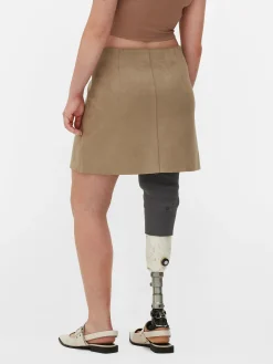 MULHER Primark Saias^Minissaia Imitação Camurça