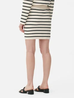 MULHER Primark Saias^Minissaia Malha Riscas Coordenada