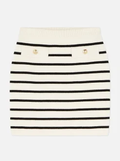 MULHER Primark Saias^Minissaia Malha Riscas Coordenada