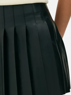 MULHER Primark Saias^Minissaia Plissada Imitação Pele