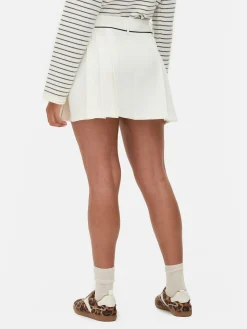 MULHER Primark Saias^Minissaia Ténis Plissada