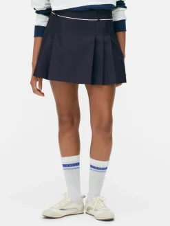 MULHER Primark Saias^Minissaia Ténis Plissada