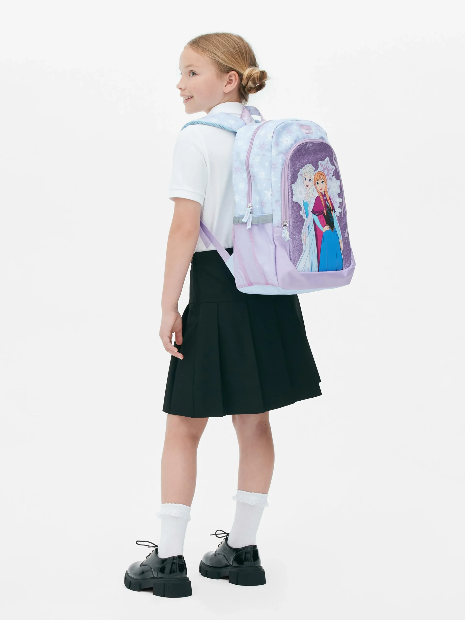 Primark Malas^Mochila Escolar Com Brilho Disney Frozen