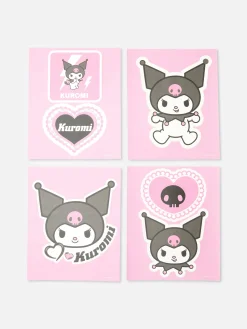 Primark Trabalhos Manuais^Pack 6 Autocolantes Hello Kitty Kuromi