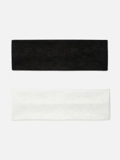 MULHER Primark Acessórios De Cabelo^Pack 2 Bandoletes Renda