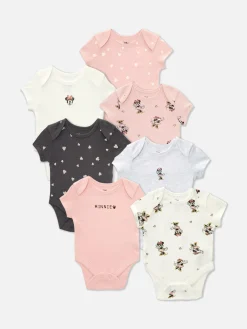 Primark Bodies E Tops Sem Mangas^Pack 7 Bodies Estampados Disney Minnie