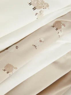 Primark Bodies E Tops Sem Mangas^Pack 7 Bodies Manga Curta Cordeiros