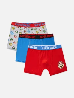 Primark Roupa Interior^Pack 3 Boxers Super Mario