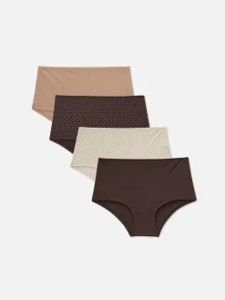 MULHER Primark Cuecas^Pack 4 Boxers Uso Diário