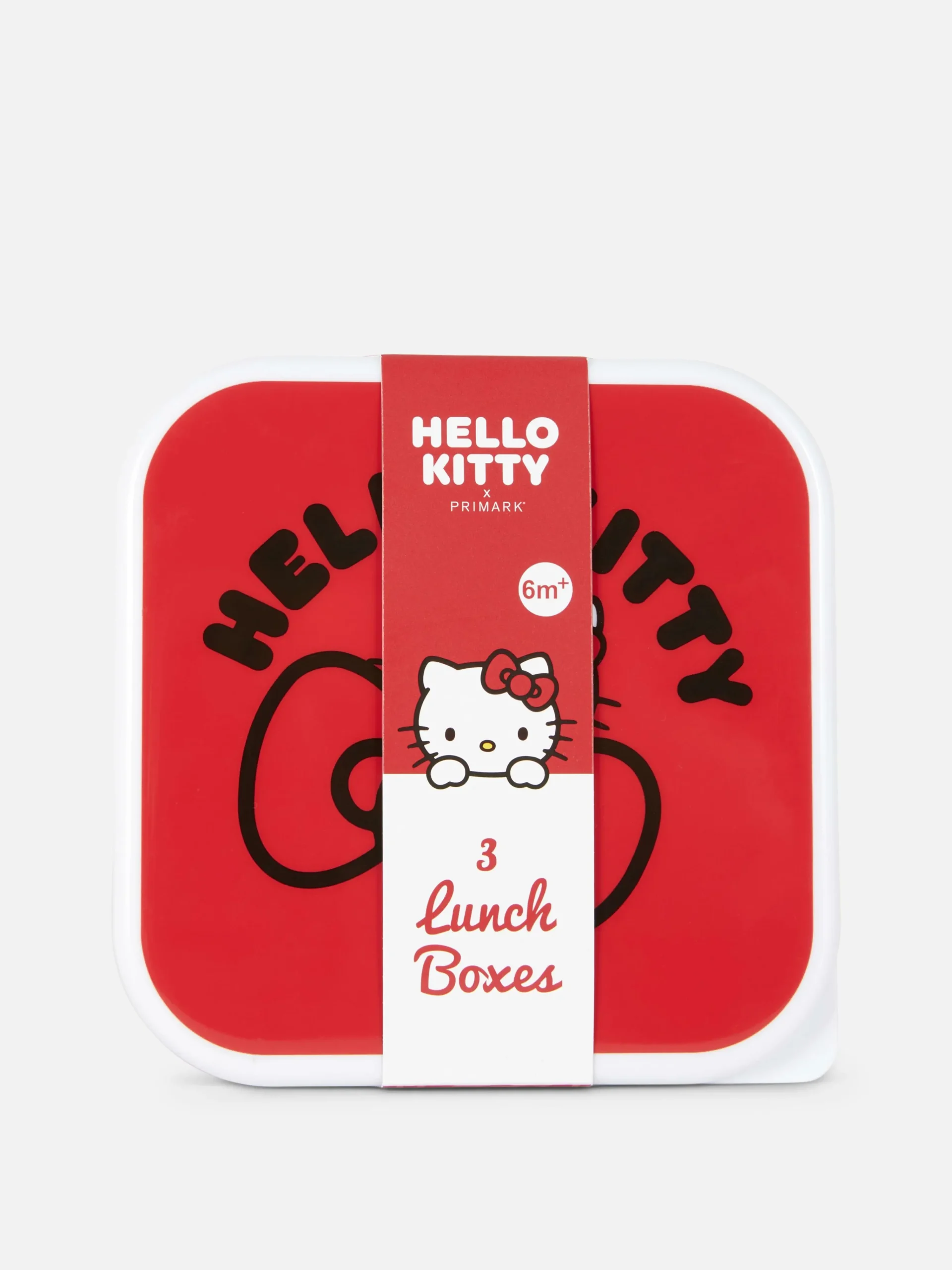 Primark Utensílios De Cozinha E Culinária^Pack 3 Caixas Snacks Hello Kitty