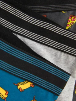 Primark Roupa Interior^Pack 3 Calções Banho Padrão Alimentos