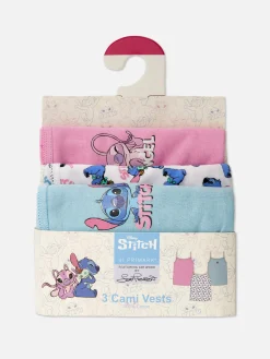 Primark Roupa Interior^Pack 3 Camisolas Disney Stitch