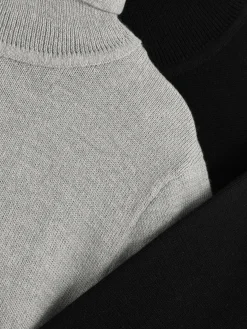 Primark Camisolas E Casacos De Malha^Pack 2 Camisolas Malha Gola Alta