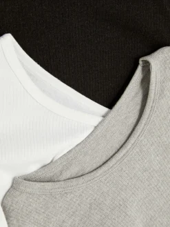 Primark Roupa Interior^Pack 3 Camisolas Térmicas Manga Comprida