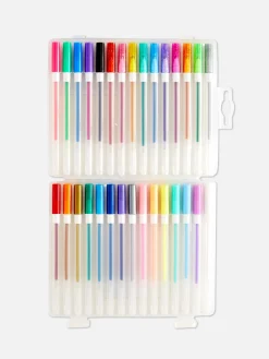 Primark Canetas E Lápis^Pack 30 Canetas Gel