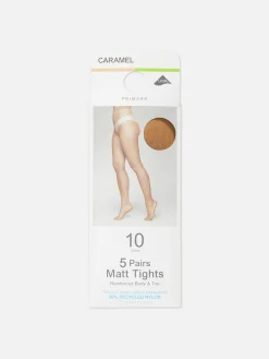 MULHER Primark Collants^Pack 5 Collants Mate 10 Denier