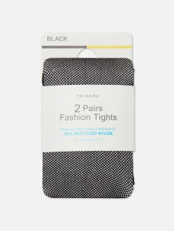 MULHER Primark Collants^Pack 2 Collants Rede Pequenos