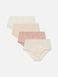 MULHER Primark Cuecas^Pack 4 Cuecas Altas Diárias