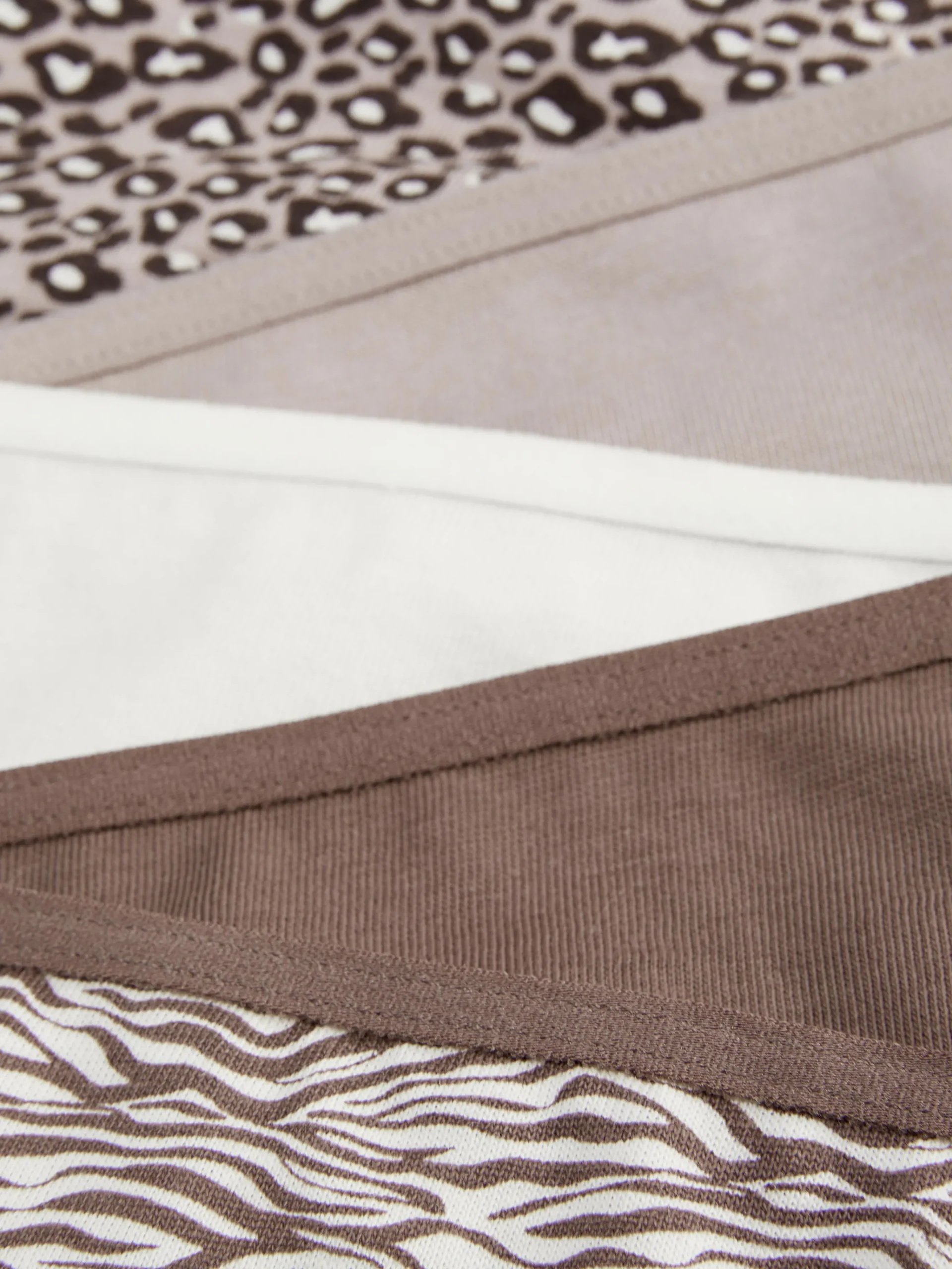 MULHER Primark Cuecas^Pack 5 Cuecas Brasileiras Sortidas