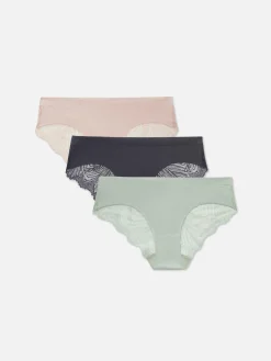 MULHER Primark Cuecas^Pack 3 Cuecas Brasileiras Renda Invisível
