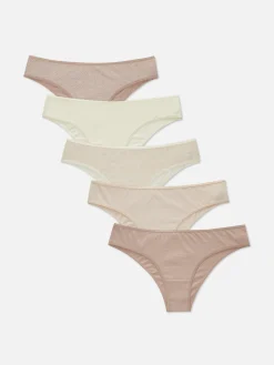 MULHER Primark Cuecas^Pack 5 Cuecas Brasileiras Uso Diário