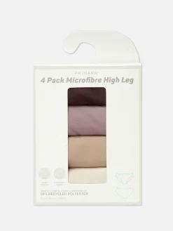 MULHER Primark Cuecas^Pack 4 Cuecas Cavadas