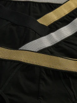 Primark Roupa Interior^Pack 5 Cuecas Cintura Elástica Metalizada