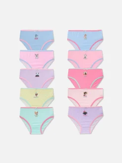 Primark Roupa Interior^Pack 10 Cuecas Estampado Animal