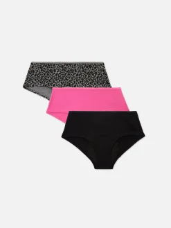 MULHER Primark Cuecas^Pack 3 Cuecas Estilo Hipster Menstruais