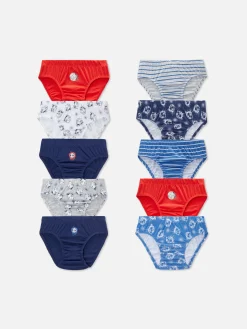 Primark Roupa Interior^Pack 10 Cuecas Futebol Sortidas