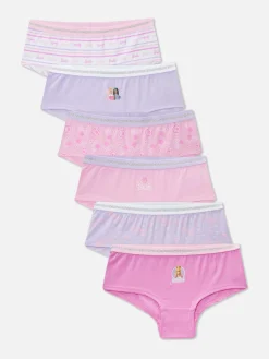 Primark Roupa Interior^Pack 6 Cuecas Hipster Barbie