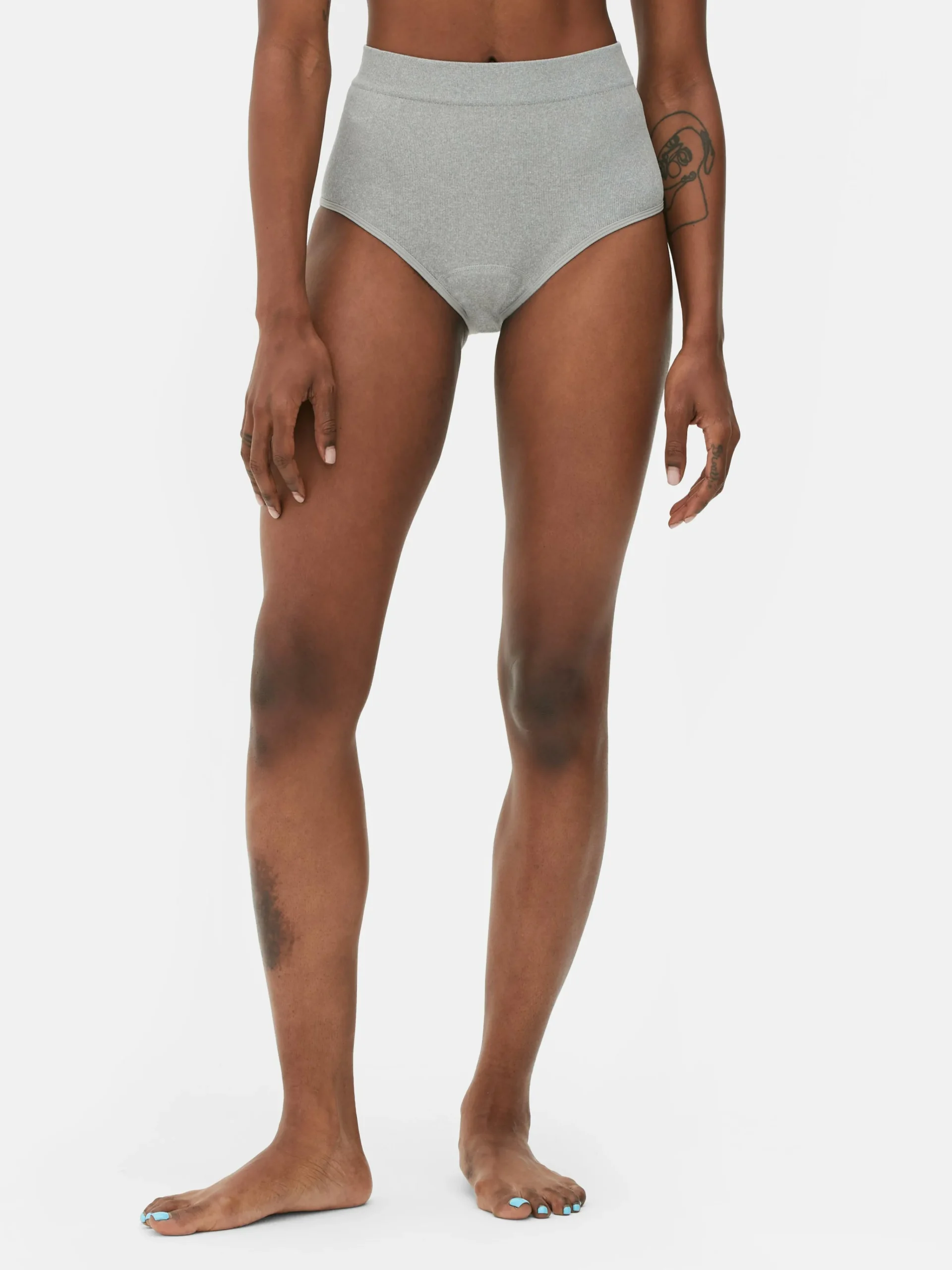 MULHER Primark Cuecas^Pack 3 Cuecas Menstruação Cintura Subida Caneladas