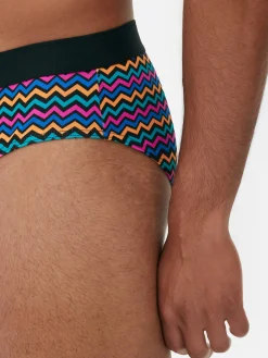 Primark Roupa Interior^Pack 5 Cuecas Padrão Geométrico Sortidas