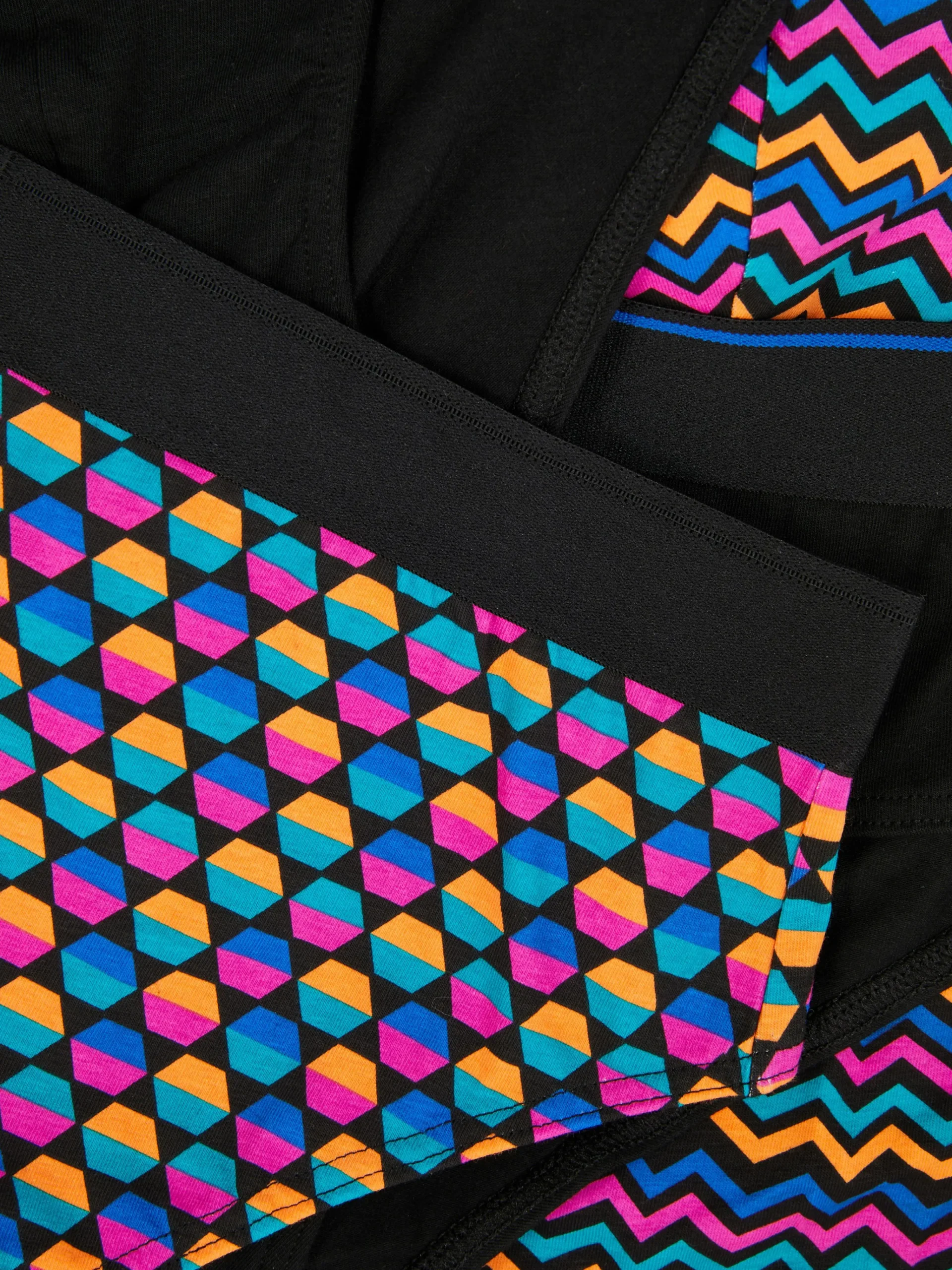 Primark Roupa Interior^Pack 5 Cuecas Padrão Geométrico Sortidas