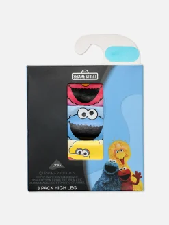 MULHER Primark Cuecas^Pack 3 Cuecas Personagens Rua Sésamo