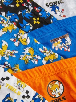 Primark Roupa Interior^Pack 6 Cuecas Sonic The Hedgehog