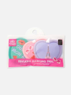Primark Acessórios De Cuidados Com A Pele^Pack 3 Discos Limpeza Reutilizáveis Emily In Paris
