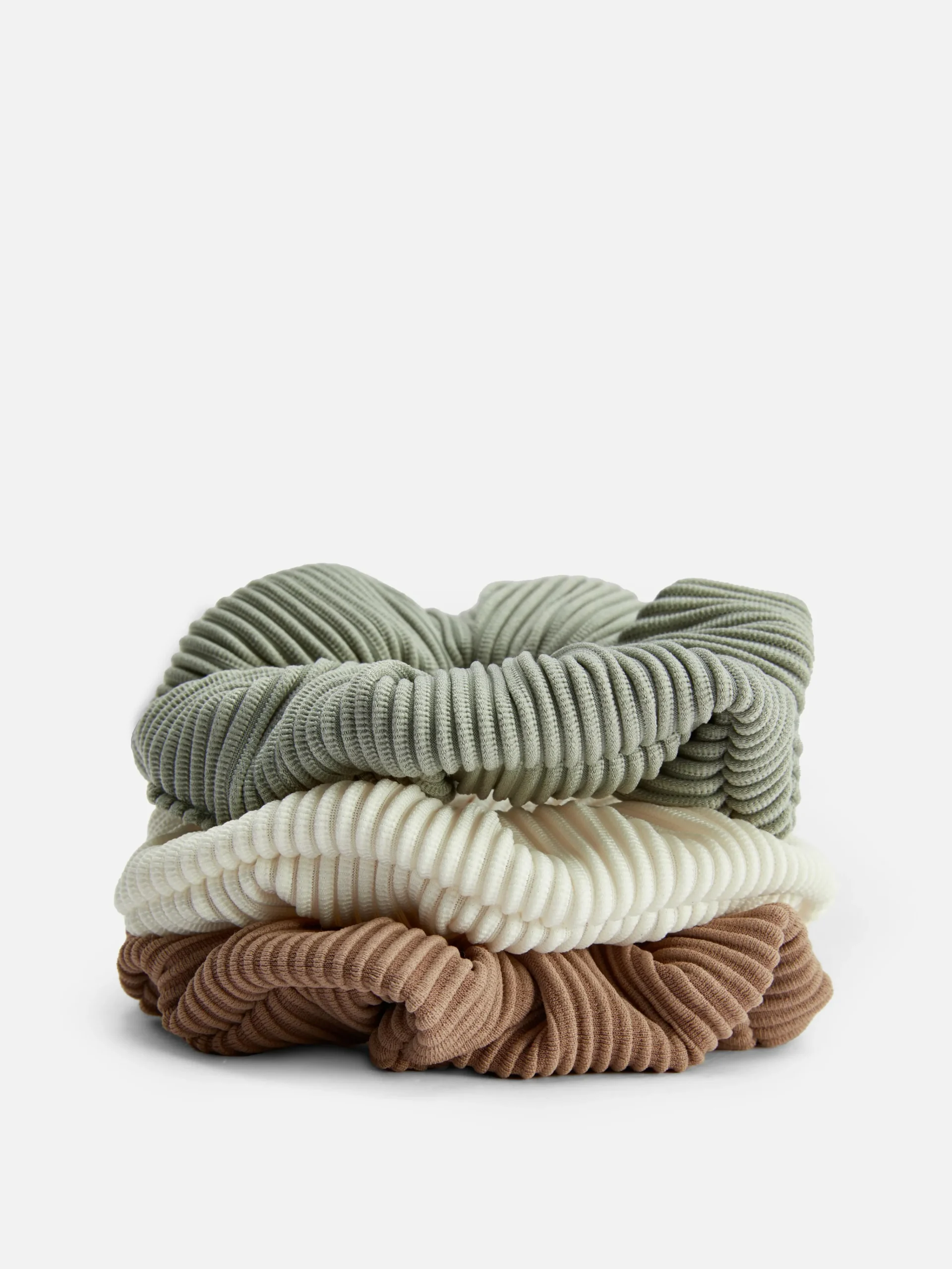 MULHER Primark Acessórios De Cabelo^Pack 3 Elásticos Cabelo Canelados